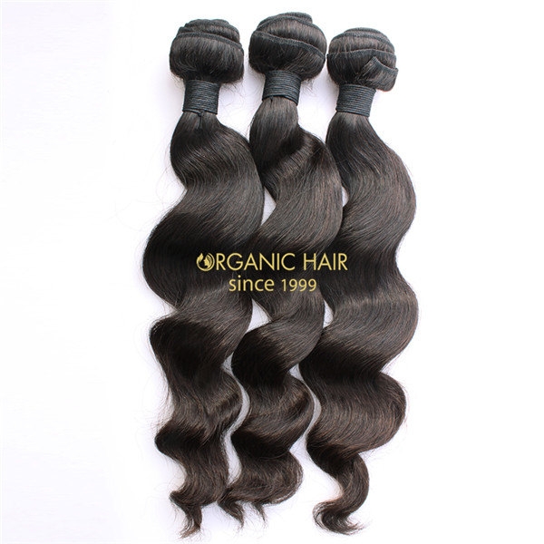 Mink virgin brazilian human hair weave 